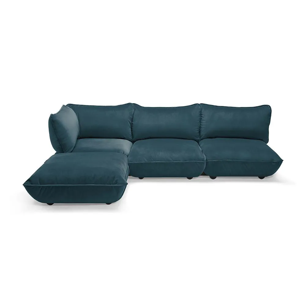 FATBOY canapé à 3 places SUMO CORNER SOFA VELVET