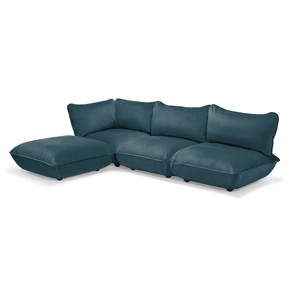 FATBOY canapé à 3 places SUMO CORNER SOFA VELVET