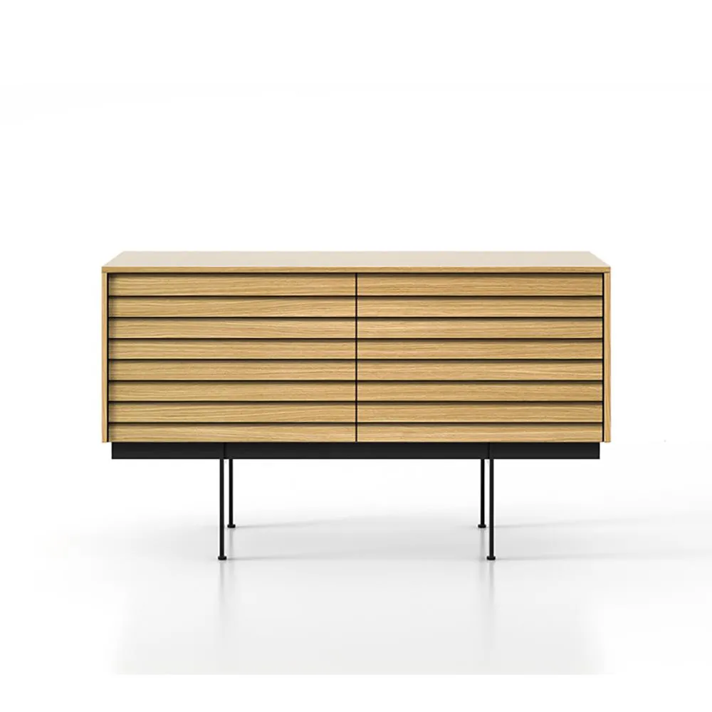 PUNT MOBLES buffet meuble SUSSEX 201 avec 2 portes avec la base H 29 cm