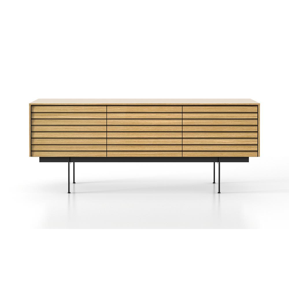 PUNT MOBLES buffet meuble SUSSEX 301 avec 3 portes avec la base H 29 cm