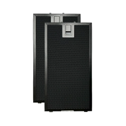 FALMEC set de 2 filtres Carbon.Zeo Microtech KACL.1049 pour installation Plug and Play de hottes de plafond jusqu'à L 100 cm