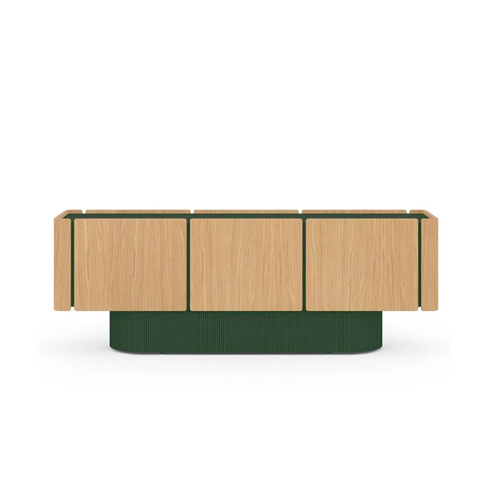 PUNT MOBLES buffet meuble DUNE avec 6 portes