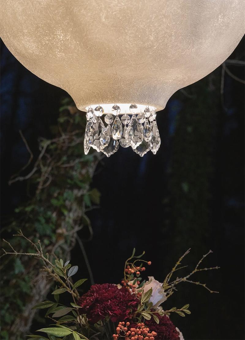 KARMAN lampe à suspension LADY D pour l'extérieur