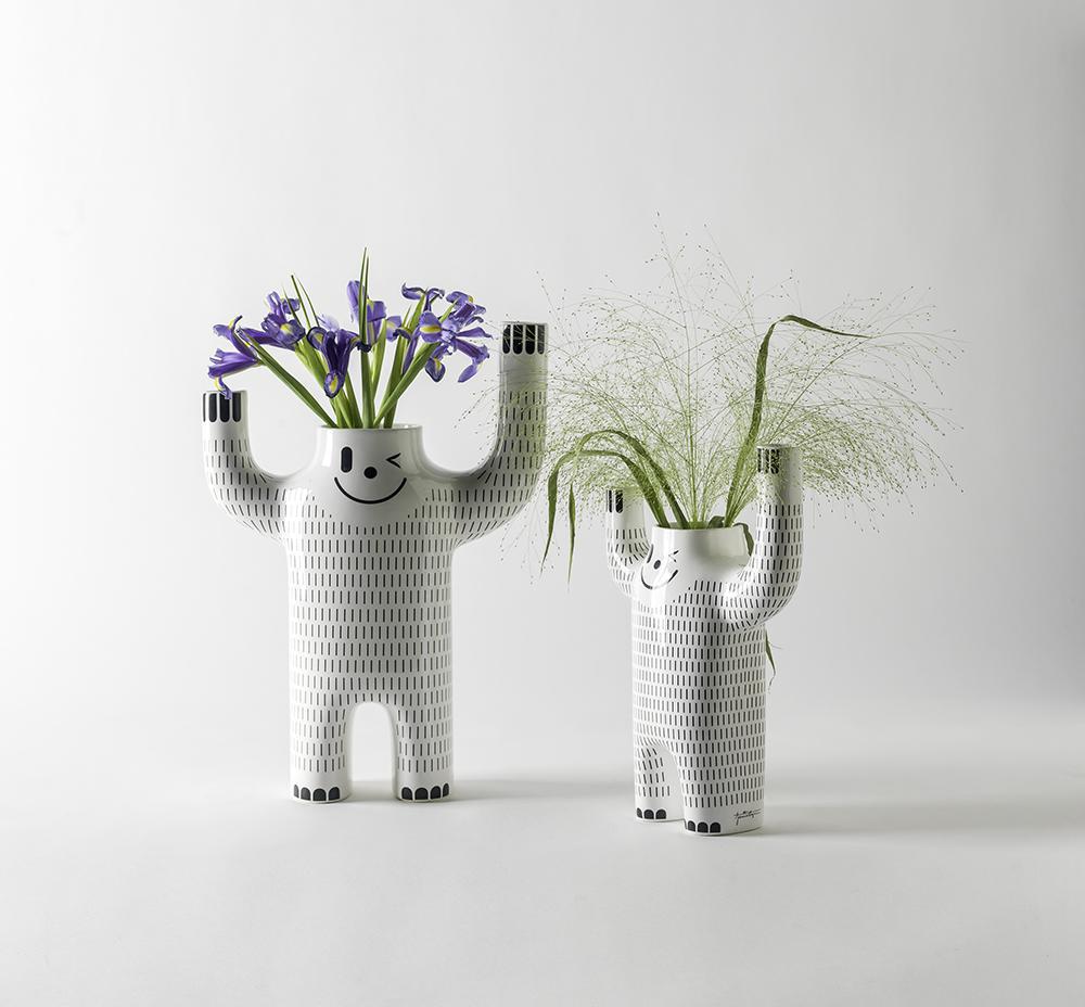 BD BARCELONA DESIGN vase HAPPY YETI