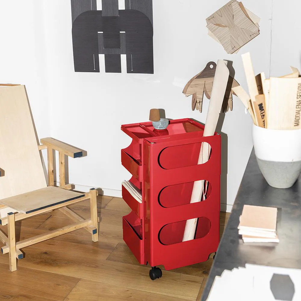 B-LINE conteneur à roulettes BOBY avec 2 tiroirs H 73,5 cm