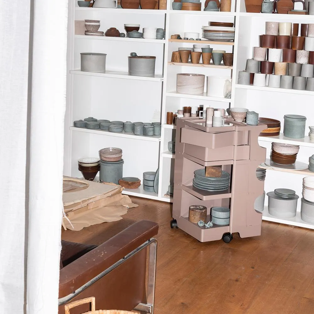 B-LINE conteneur à roulettes BOBY avec 2 tiroirs H 73,5 cm