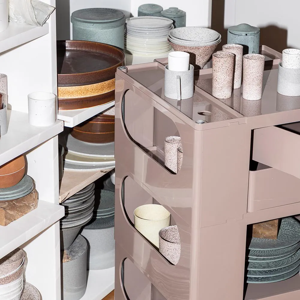 B-LINE conteneur à roulettes BOBY avec 2 tiroirs H 73,5 cm