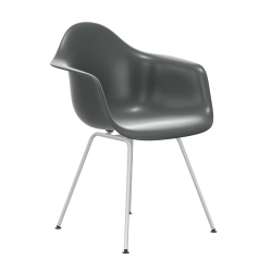 VITRA chaise fauteuil avec base blanche Eames Plastic Armchair DAX NOUVELLES DIMENSIONS