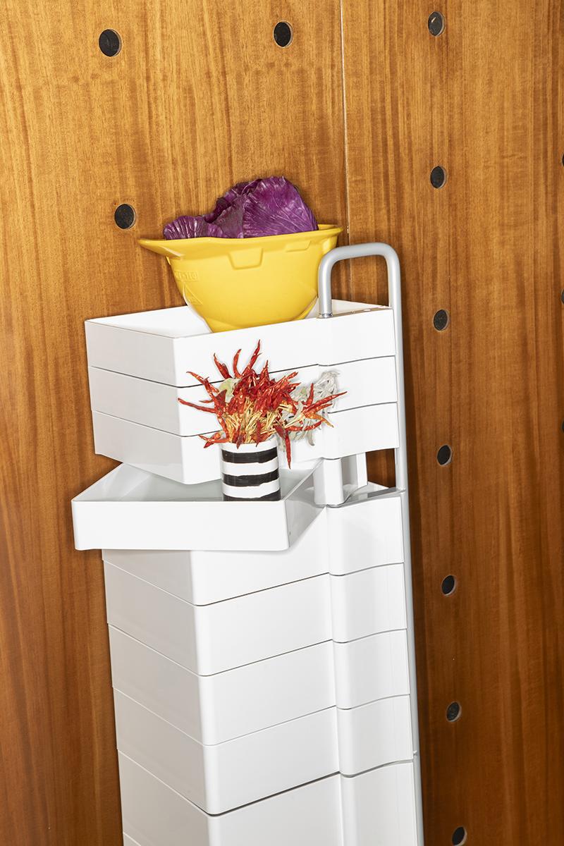 B-LINE conteneur à roulettes SPINNY avec 12 tiroirs