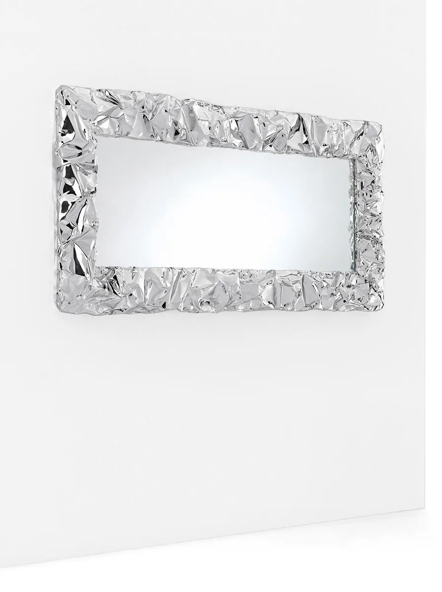 OPINION CIATTI miroir mural or de sol rectangulaire TAB.U MIRROR