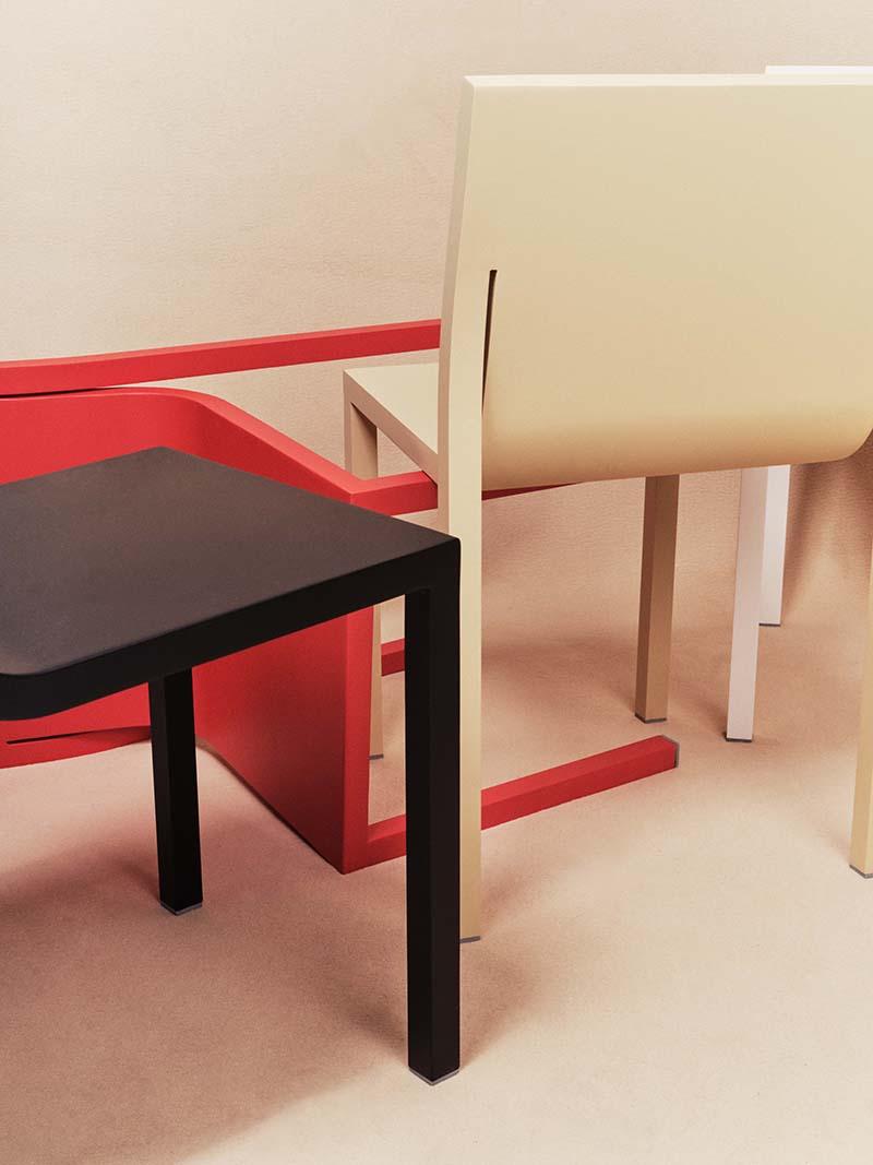 BD BARCELONA DESIGN chaise STEDELIJK