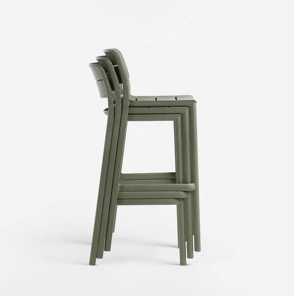 NARDI set de 4 tabourets d'extérieur CASSIA STOOL