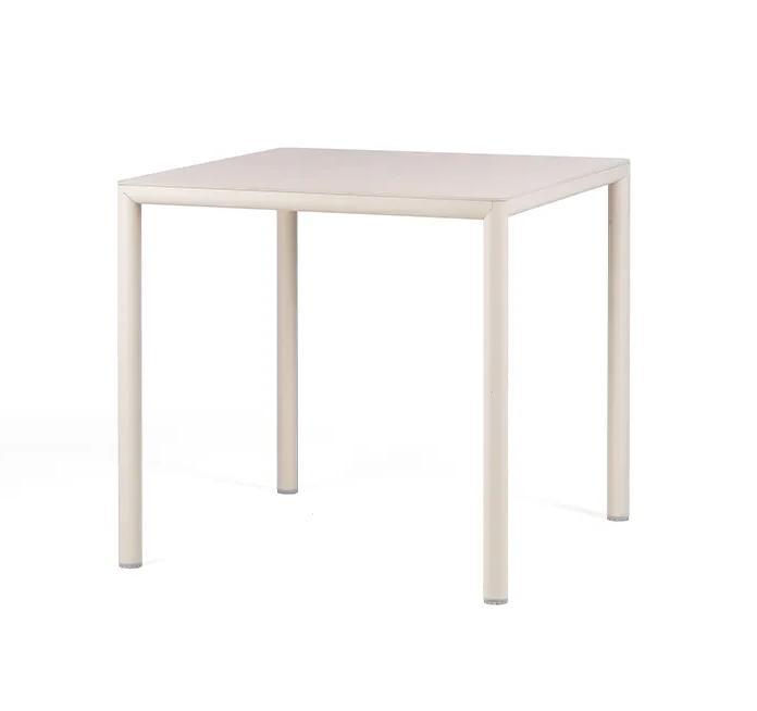 NARDI table carré pour extérieur PIAVE 80 cm