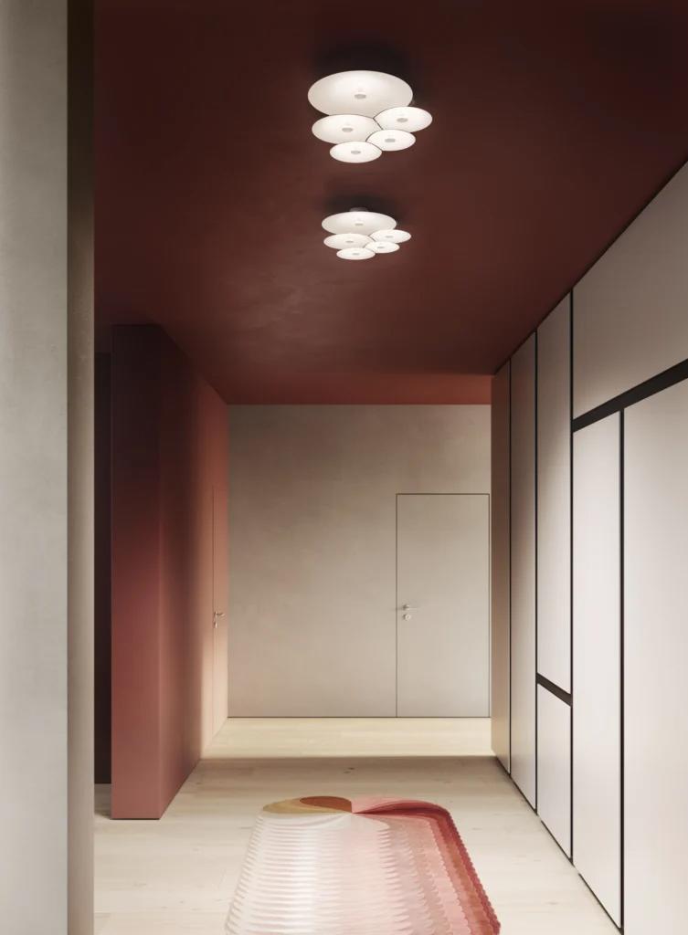 LUCEPLAN lampe murale applique ou au plafond BULBULLIA D95A5