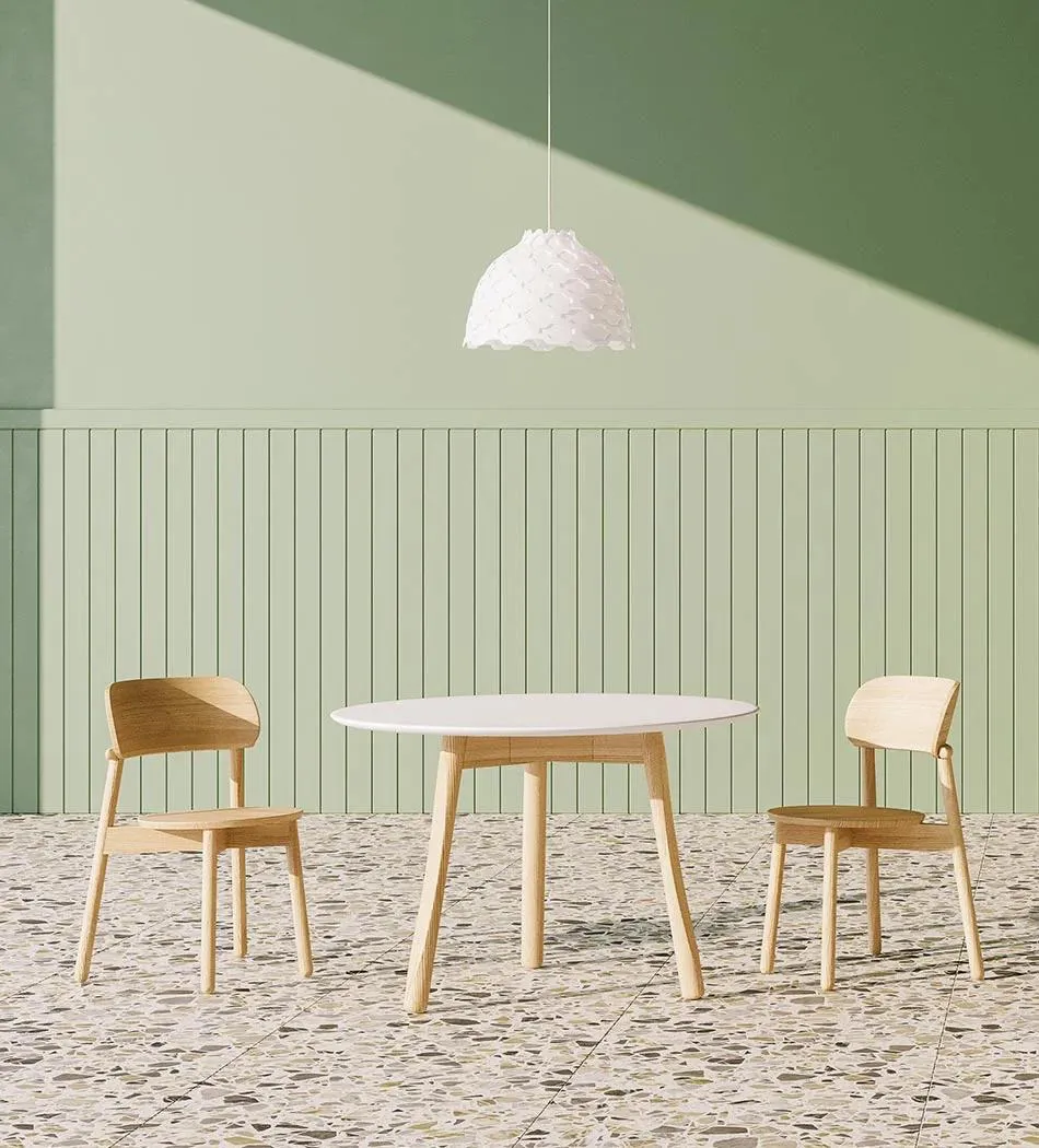 ALMA DESIGN set de 4 chaises sans accoudoirs MINNIE