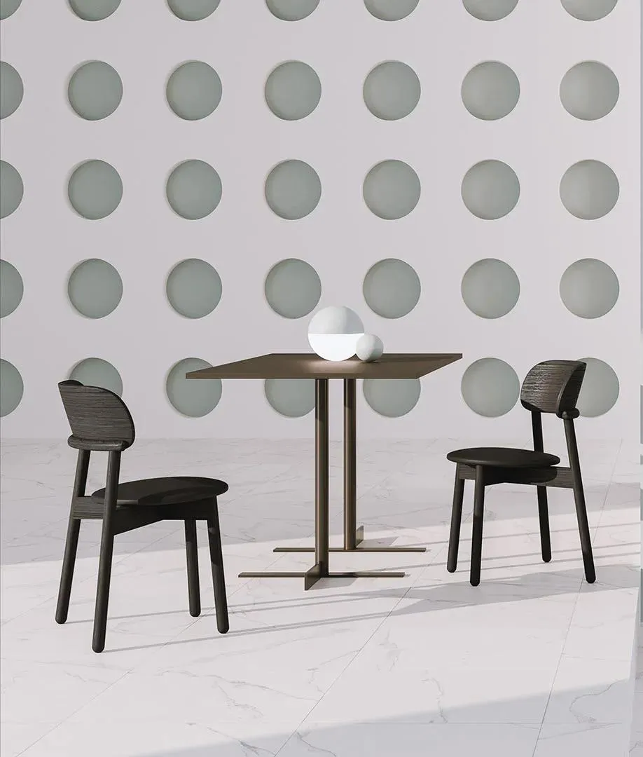 ALMA DESIGN set de 4 chaises sans accoudoirs MINNIE
