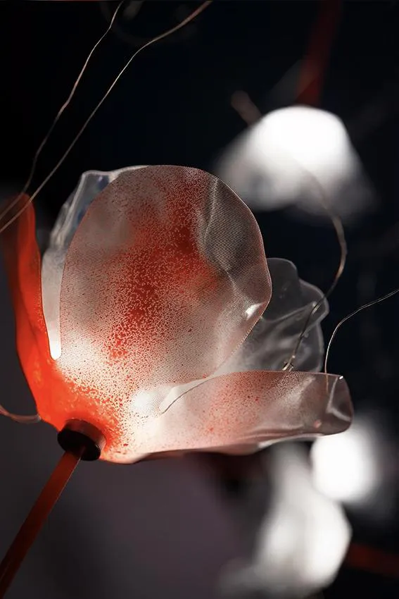 SLAMP lampe à suspension POPPY 14 MODULES