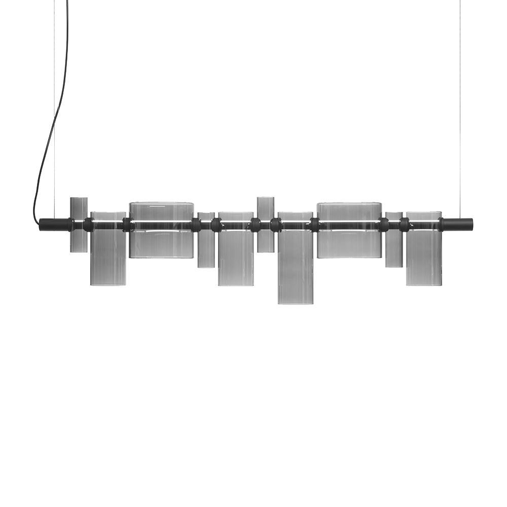 OLUCE lampe à suspension DANCING GLASS