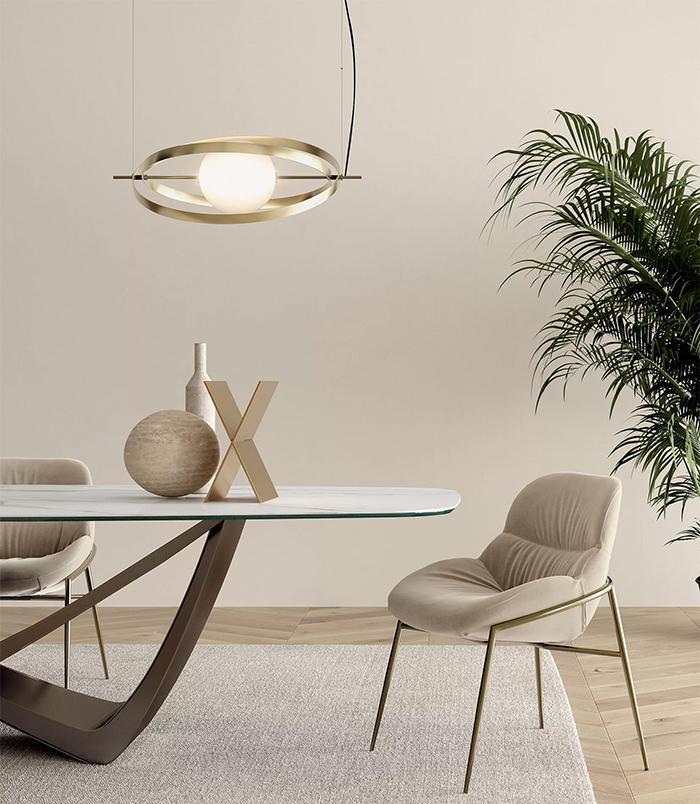 BONTEMPI lampe à suspension PAPILLON