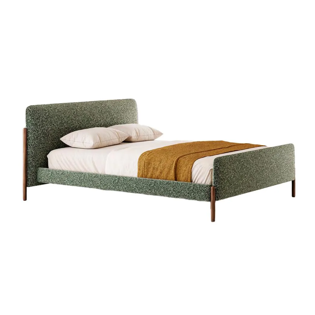 BOLZAN lit deux personnes FLAG pour matelas 170 x 195 cm avec pied de lit