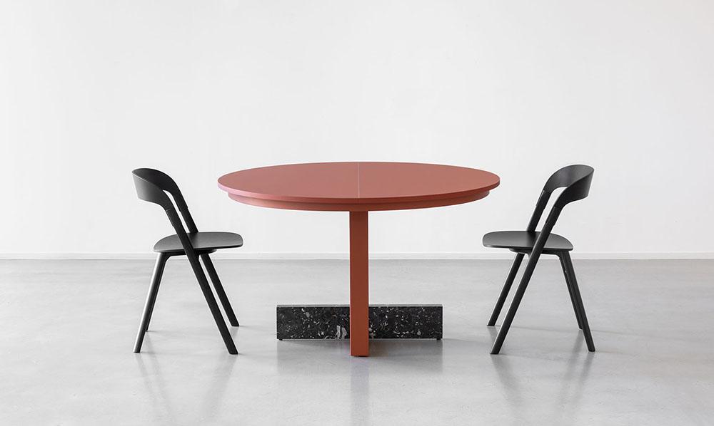 MAGIS table extensible ronde Pied-à-terre