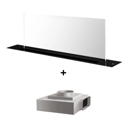 AIRONE hotte de table de cuisson downdraft aspirante BOTTICELLI avec moteur flat AMF13