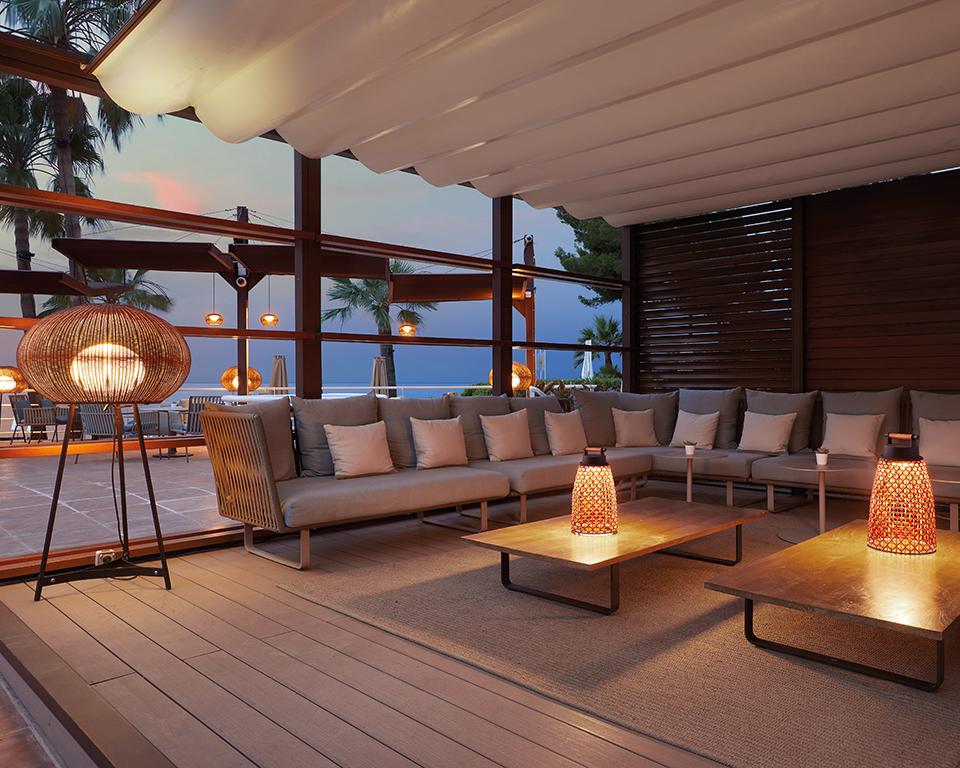 BOVER lampadaire pour extérieur GAROTA P/02 OUTDOOR