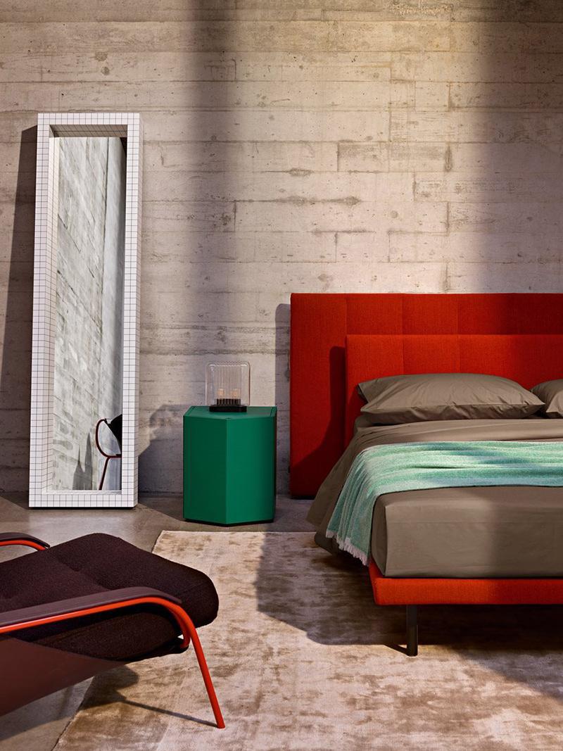 ZANOTTA miroir sur pied QUADERNA