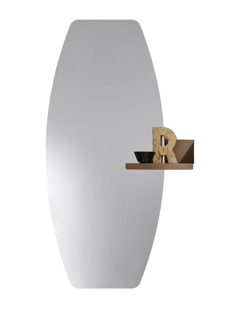 MEME DESIGN miroir murale avec 1 étagère CACTUS BOTTE COMPLETO