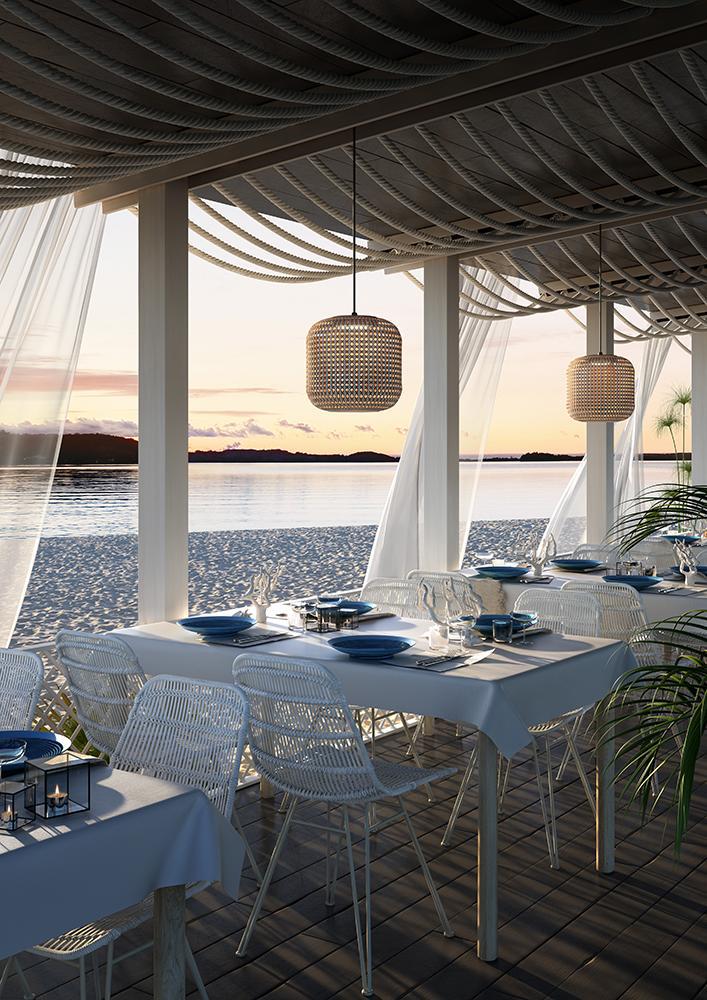 BOVER lampe à suspension pour extérieur NANS S/31 OUTDOOR