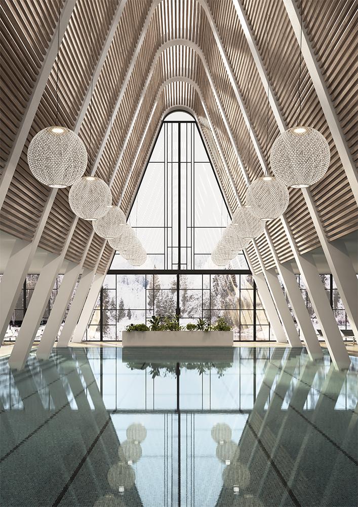 BOVER lampe à suspension pour extérieur NANS SPHERE S/80 OUTDOOR