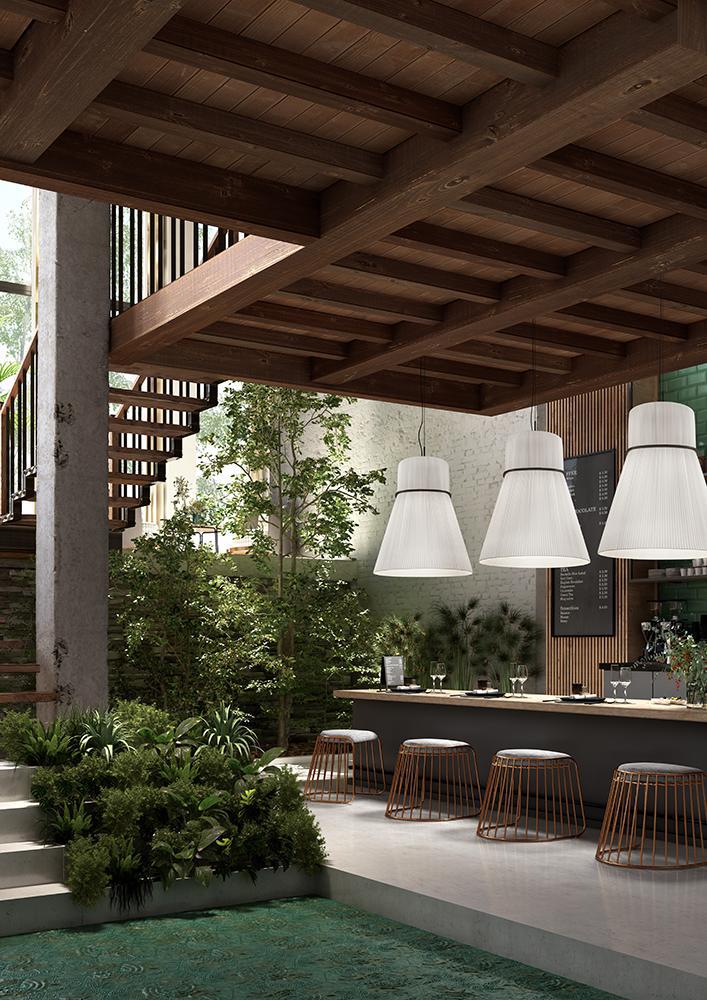 BOVER lampe à suspension FOLIE S/70