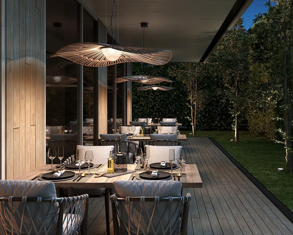 BOVER lampe à suspension pour extérieur MEDITERRÀNIA S/105 OUTDOOR