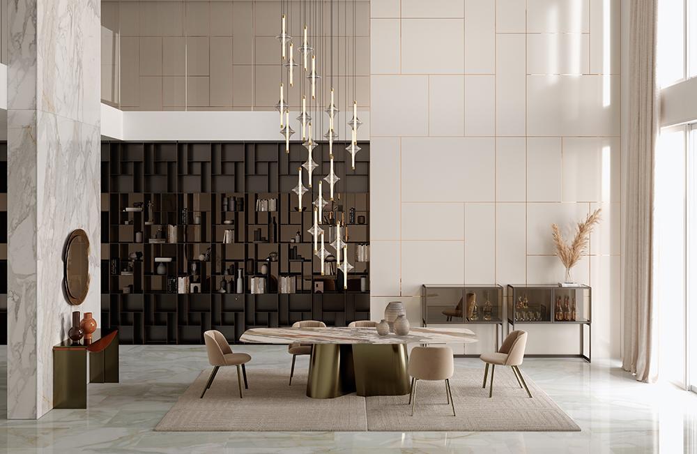 BONTEMPI lampe à suspension RAIN