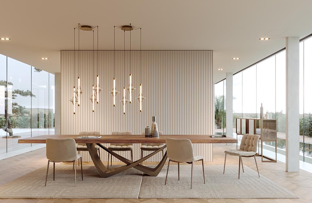 BONTEMPI lampe à suspension RAIN