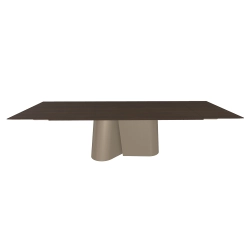BONTEMPI table extensible rectangulaire KIMONO 54.07 290/240/190x100 cm