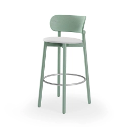 ALMA DESIGN tabouret avec coussin MINNIE H 74 cm