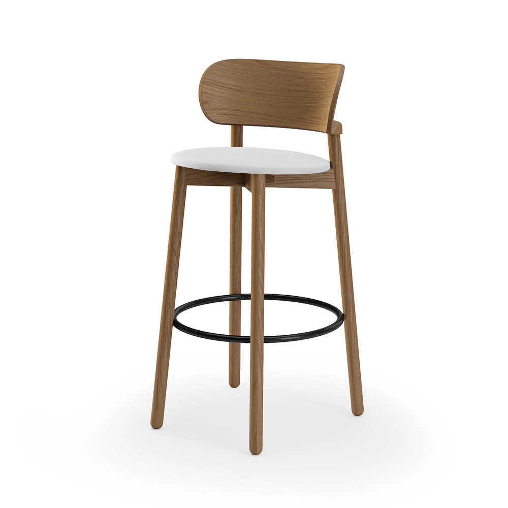 ALMA DESIGN tabouret avec coussin MINNIE H 74 cm