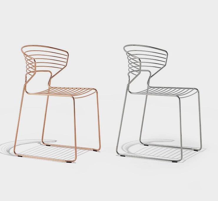DESALTO chaise KOKI WIRE