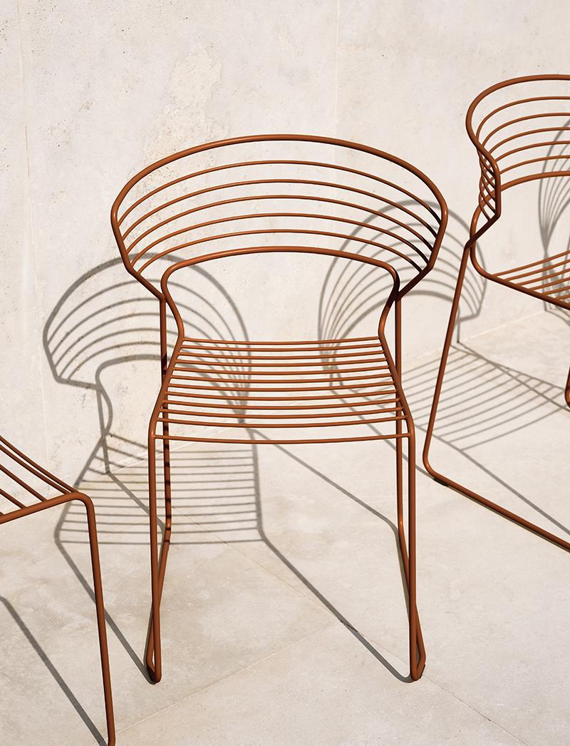 DESALTO chaise pour l'extérieur KOKI WIRE