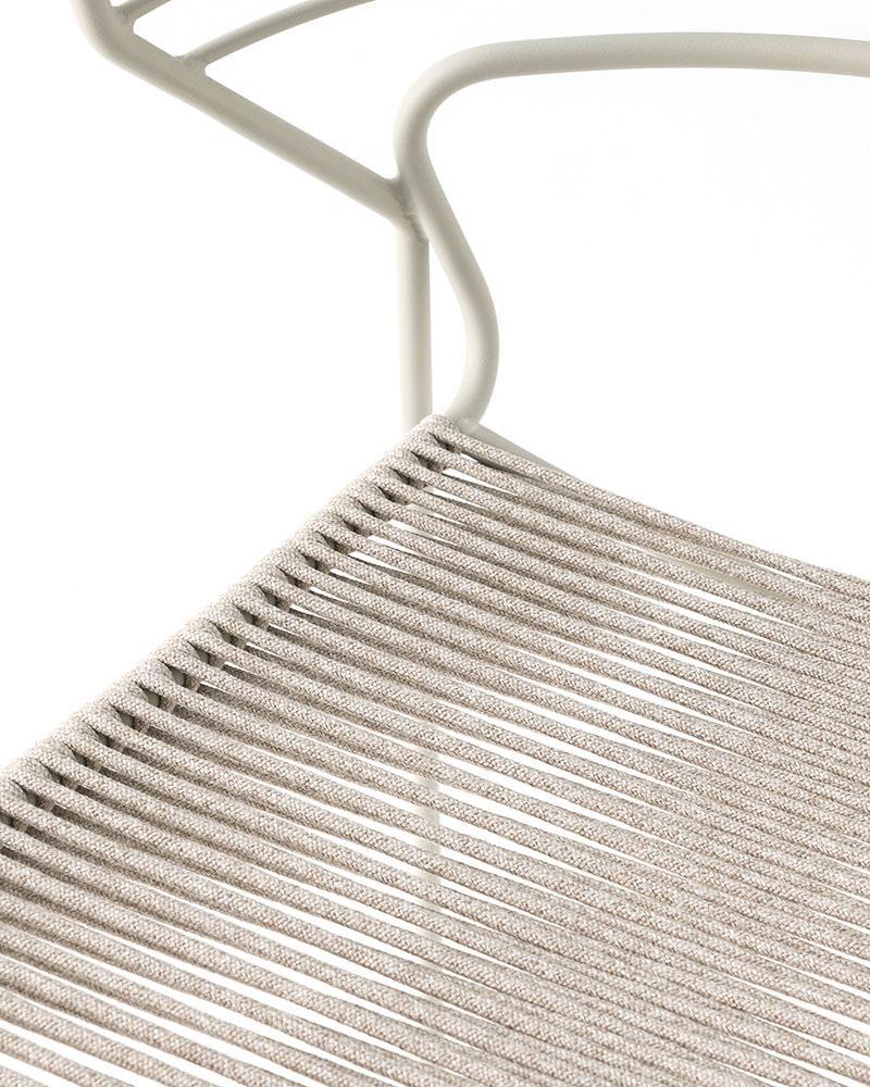 DESALTO chaise pour l'extérieur KOKI WIRE CORDA