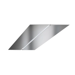 AIRONE hotte au plafond SALIERI EVO INOX 120 cm avec moteur sous-combles E1300