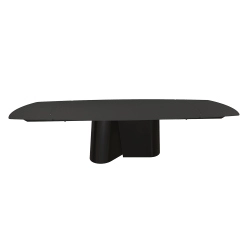 BONTEMPI table rectangulaire extensible en tonneau KIMONO 54.15 300/250/200x106 cm