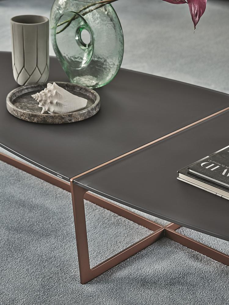 BONTEMPI table basse CROSS 08.25 150x60 cm