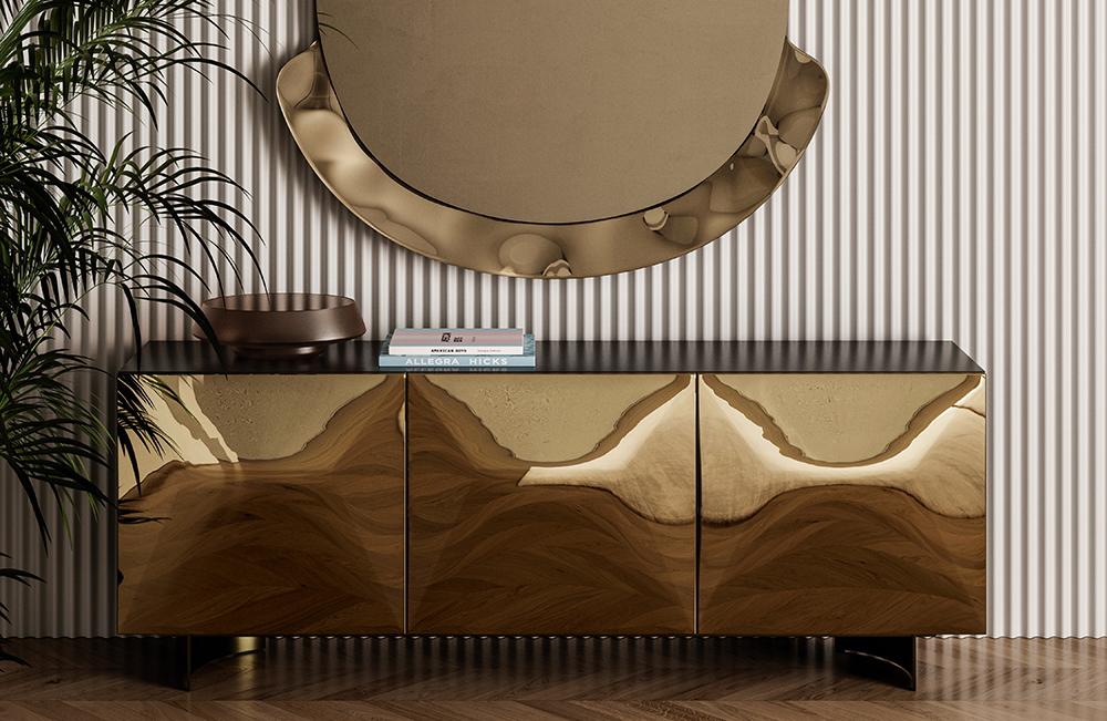BONTEMPI buffet EDEN 15.88 216X48x81,5 cm