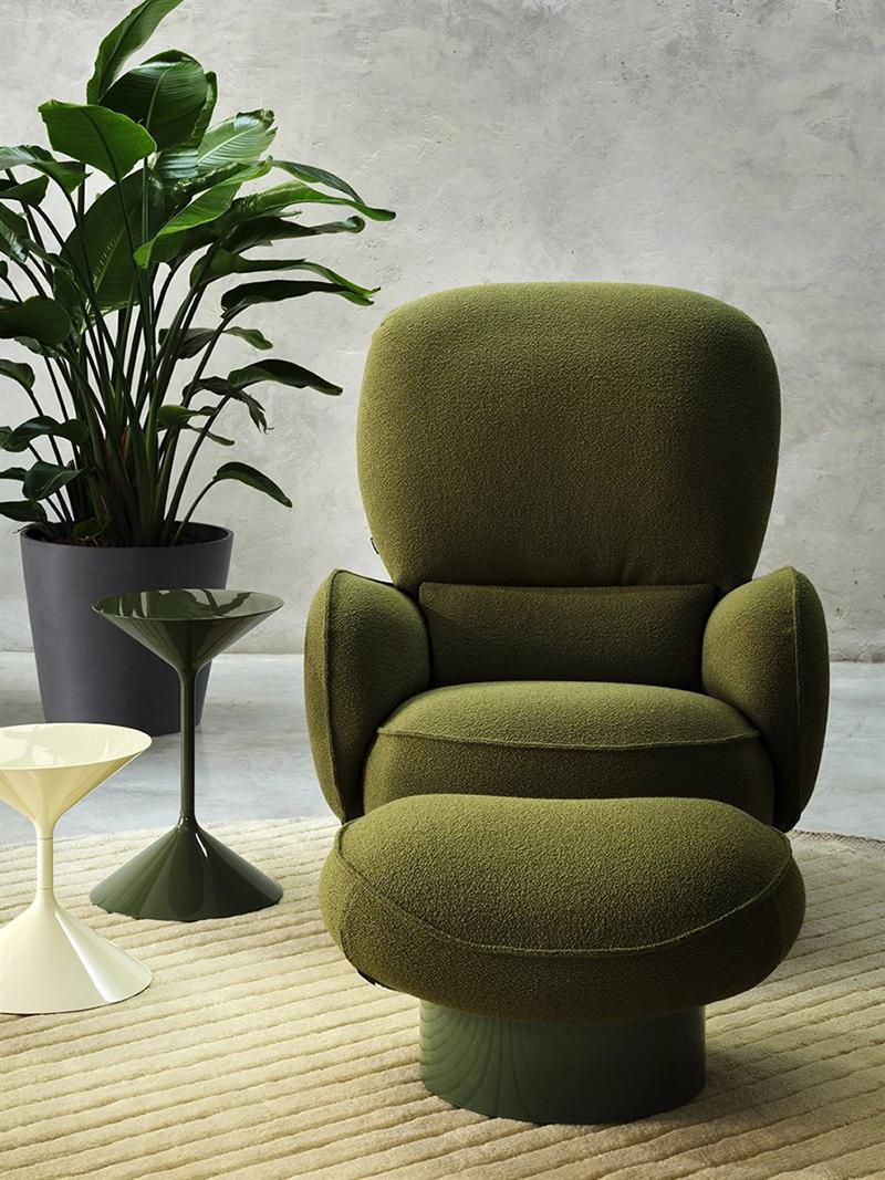 ZANOTTA fauteuil pivotant YORI-KIRI