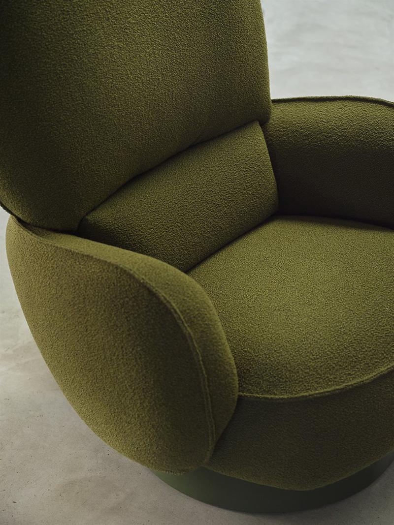 ZANOTTA fauteuil pivotant YORI-KIRI