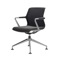 VITRA chaise de bureau avec base à 4 branches UNIX CHAIR SILK MESH