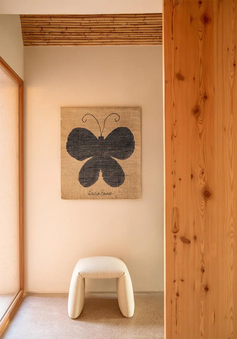 NANIMARQUINA tapis LUCIA EAMES BUTTERFLY TAPESTRY