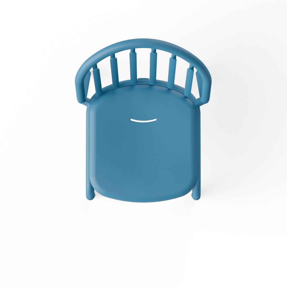 FATBOY set de 4 chaises d'extérieur sans accoudoirs FRED'S CHAIR